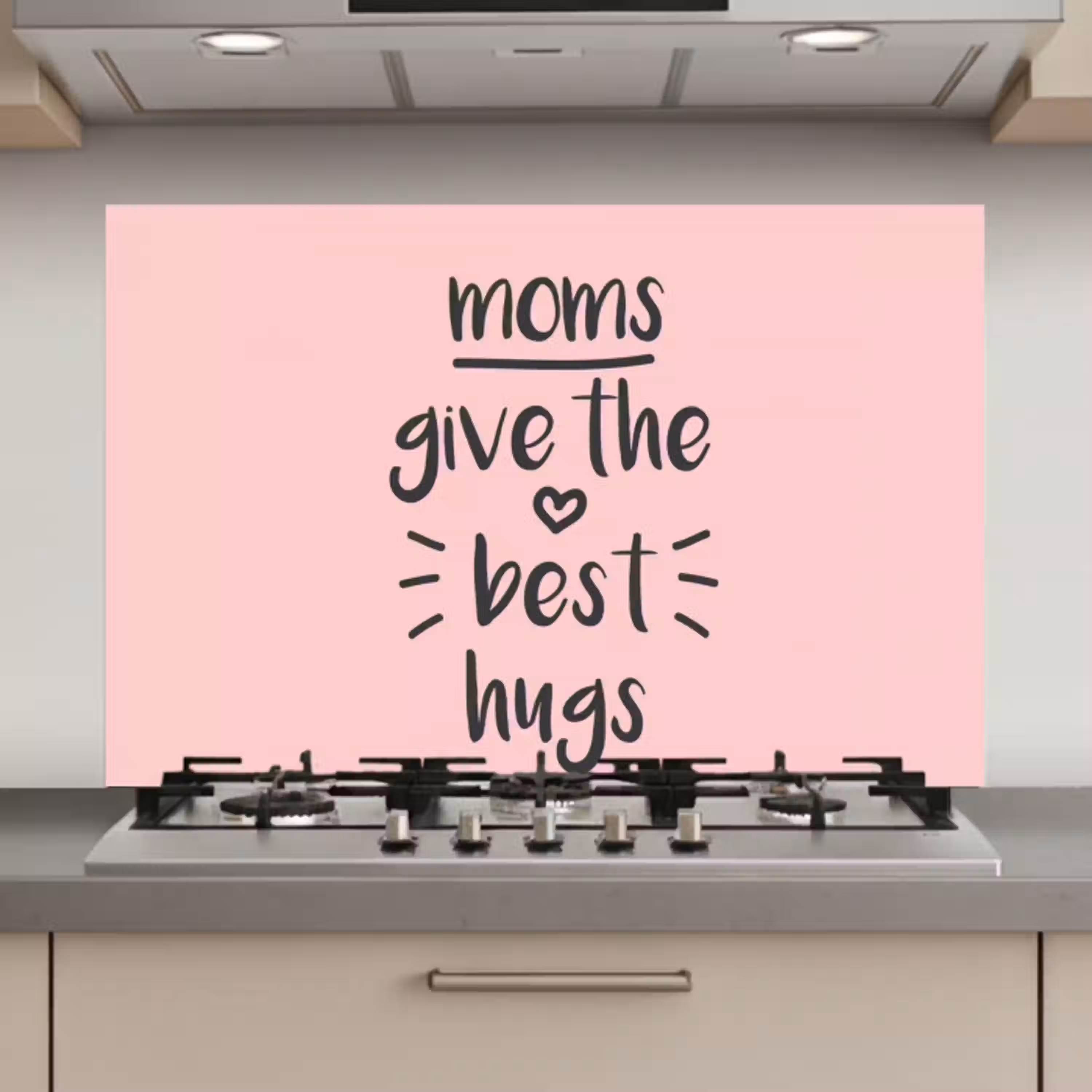 Spreuken - Moms give the best hugs - Quotes - Mama keuken achterwand spatscherm klein -3d_website