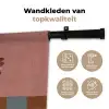 Illustratie - Vogel - Vlakken - Kleurrijk Wandkleed katoen klein -sfeer2