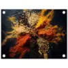 Specerijen - Explosie - Oranje tuinposter los doek klein -3d