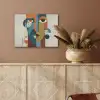 Geometrisch - Strakke vormen - Kleurrijk PET vilt klein -sfeer4