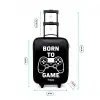 Born to game met controller Kinderkoffer - Zwart klein -productfoto_formaten