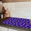 Paars - Groen - Druiven - Blaadjes Inductie beschermer vinyl 3mm klein 276 -sfeer3