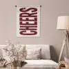 Red - Cheers - Decoratie - Beige Wandkleed katoen klein -sfeer4