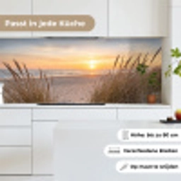 Zonsondergang - Duinen - Zee keuken achterwand 2 middel -sfeer4_DE