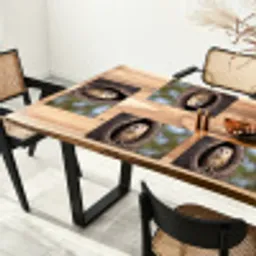 Kerkuil - Boom - Natuur - Bruin Placemat vinyl groot -zzsfeer4_Kitchenyeah-website