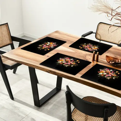 Vaas - Bloemen - Tulpen Placemat vinyl groot -zzsfeer4_Kitchenyeah-website