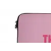 Tekst - Modern - Roze laptophoes neopreen klein -detail