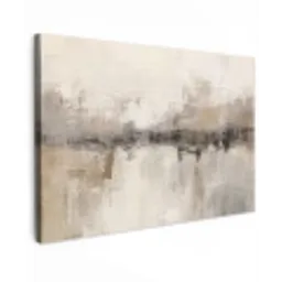 Moderne kunst - Abstract - Beige canvas 2cm klein -z3d
