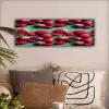 Aardbeien - Rood - Groen - Kroontjes canvas 2cm klein 828 -sfeer1