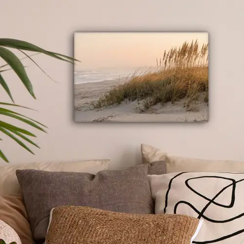 Duinlandschap - Zonsondergang - Strand canvas 2cm klein -sfeer1