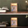 Ijsbeer - Sneeuw - Zonsopgang Light Box met kabel (Tafellamp) klein -sfeer3