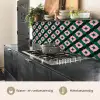 Groen - Roze - Retro - Sterren keuken achterwand 2 middel 871 -usp_NL
