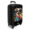 Hond in Tropische Sferen NBS - Handbagage koffer - Unisex middel -productfoto_3d