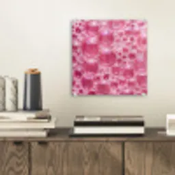 Roze - Schuim - Bubbels plexiglas 5mm klein -sfeer1