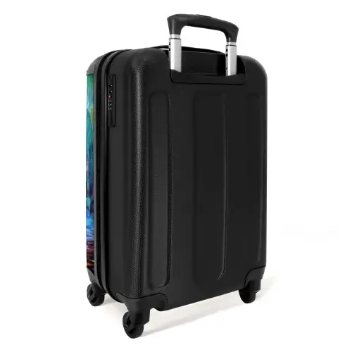 Kleurrijk - Olieverf - Water - Boot NBS - Handbagage koffer - Kinderen Unisex middel -achterkant