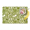 Lijnpatroon - Groen - Organisch Placemat vinyl groot 368 -zzzproduct_Kitchenyeah-website