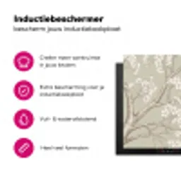 Sereen - Bloesem - Wit Inductie beschermer vinyl 3mm klein -wsfeer2_website