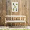 Appels - Groen - Illustratie - Bladeren Tuinposter op houten frame 2 cm dik klein -sfeer4