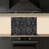 Lijnen - Patronen - Vloeiend - Bogen keuken achterwand spatscherm klein 900 -sfeer1