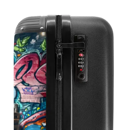 Skater schildpad Koffer - NBS - Handbagage middel -slot