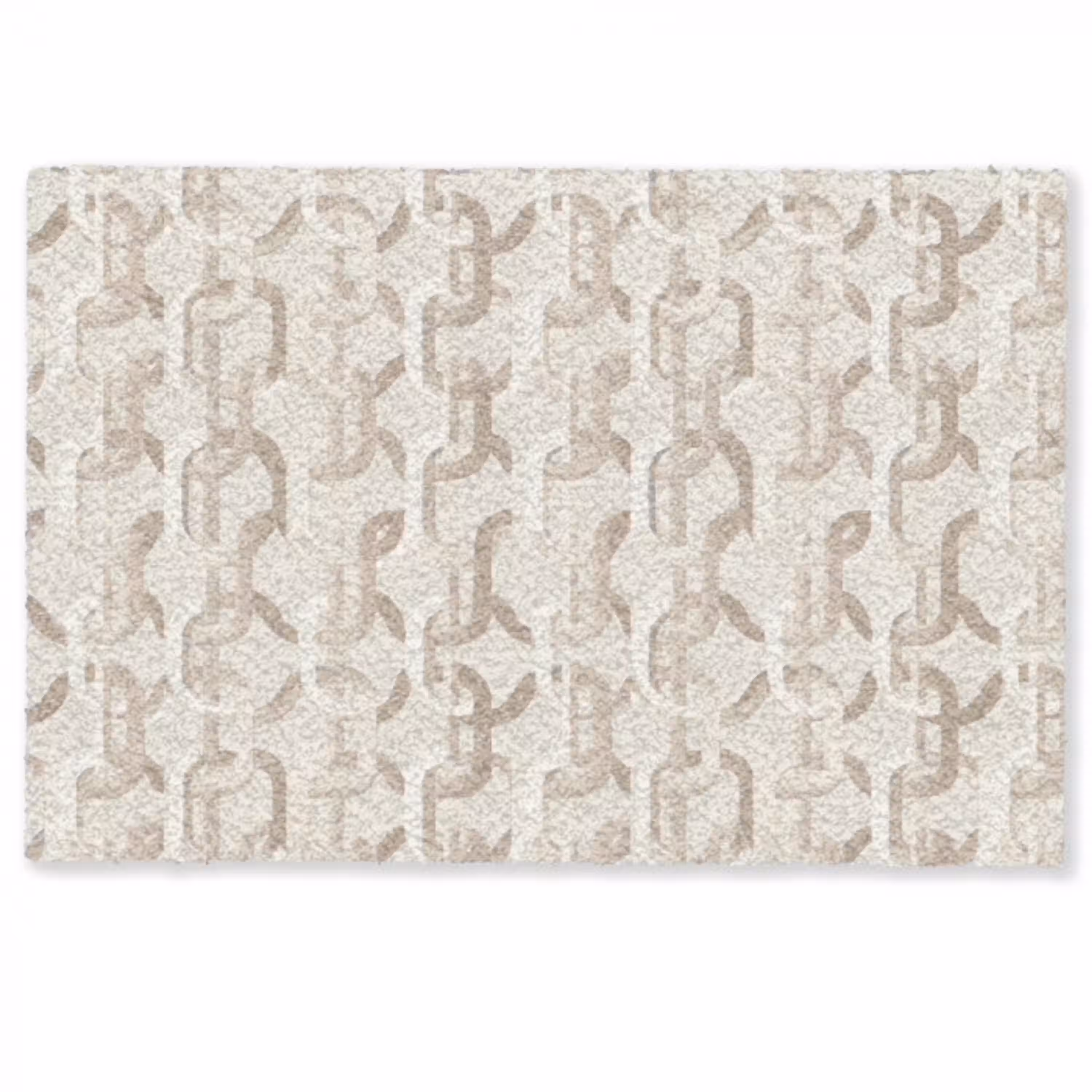 Motief - Abstract - Beige Deurmat klein 898 -zkaufland3d
