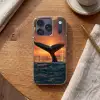 Walvis staart - Water - Zonsondergang Telefoonhoesje iPhone 17 Pro klein -sfeer1