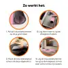 Yes fun - Groen - Roze Inductie beschermer vinyl 3mm klein -zzzzzzz-td-werking