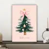 Christmas Season - Kerst - Kerstboom - Roze canvas 2cm klein -sfeer6