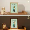 Cartoon - Dino - Oranje - Stekels Light Box met kabel (Kinderlampje) klein -sfeer3_kind