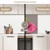 Planten - Anthurium - Groen - Roze keuken achterwand 2 middel -voor-na2_ES