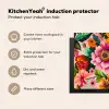 Bloemen - Kleurrijk - Roze Inductie beschermer vinyl 3mm middel -vsfeer2_ENG