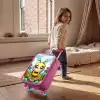 Schattige bij tussen de bloemen Kinderkoffer - Roze klein -sfeer1