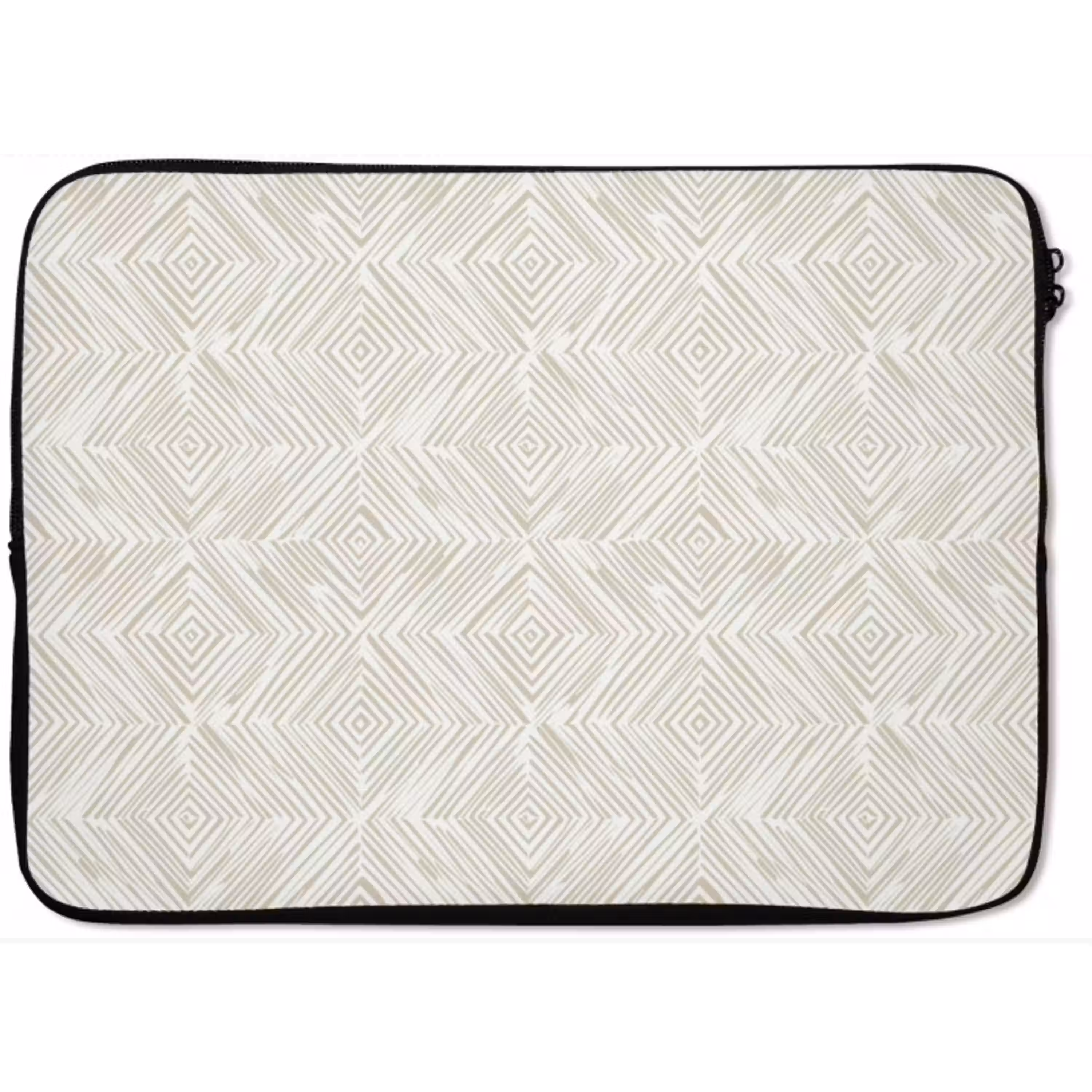 Abstract - Ruiten - Beige laptophoes neopreen klein 279 -zkaufland3dotto