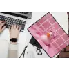 Badeend -Strik - Roze laptophoes neopreen klein -bureau
