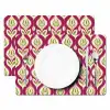 Retro - Floraal - Paars Placemat vinyl groot 368 -zzsfeer2_Kitchenyeah-website