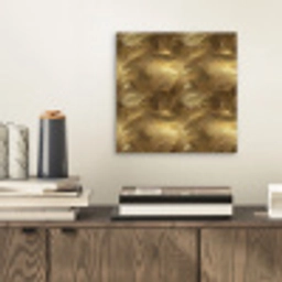 Palm - Waaier - Goud aluminium wit klein 46 -sfeer1