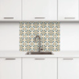 Patroon - Klassiek - Kleurrijk keuken achterwand 2 middel 865 -3d