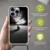 Golfbal - Wazig - Zwart Hoesje iPhone 16 Pro Max met koord klein -sfeer2_NL