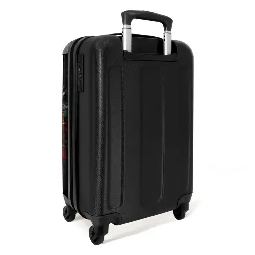Verfklodder Voetbal Koffer - NBS - Handbagage middel -achterkant