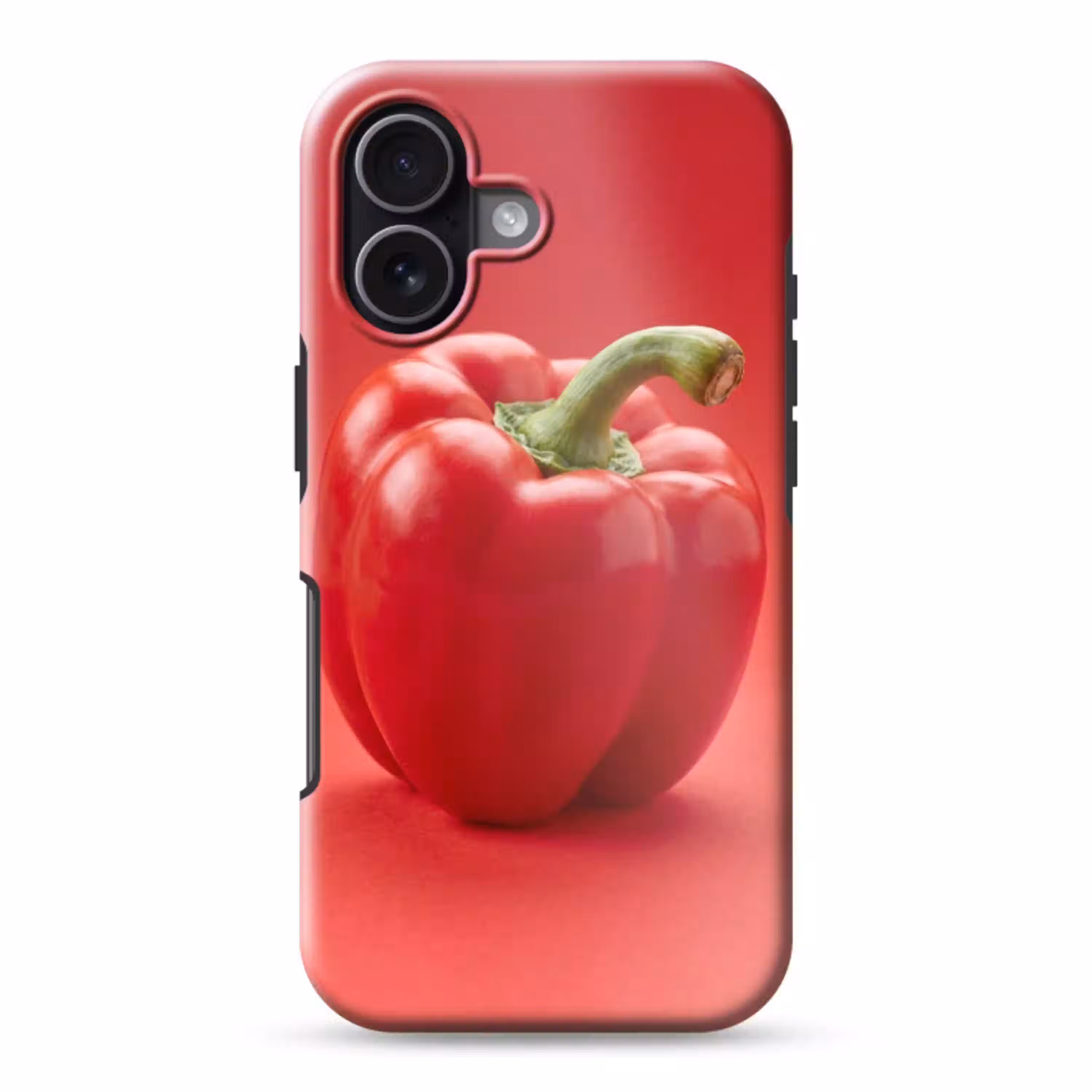 Eten - Paprika - Rood Toughcase MagSafe Apple iPhone 17 klein -3d