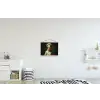 Konijn - Kok - Dier textielposter latten blank klein -kinderkamer