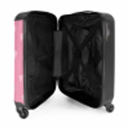 Hartjesritme NBS - Handbagage koffer - Kinderen Unisex middel -binnenkant
