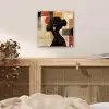 Zijaanzicht - Vrouw - Vormen plexiglas 5mm klein -sfeer4