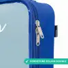 Vos - Vliegtuig -  Vliegen Kinderkoffer - Blauw klein -rits_FR