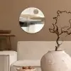 Minimalistisch - Landschap - Dimensie Wandcirkel kunststof plaat 5mm dik klein -sfeer1