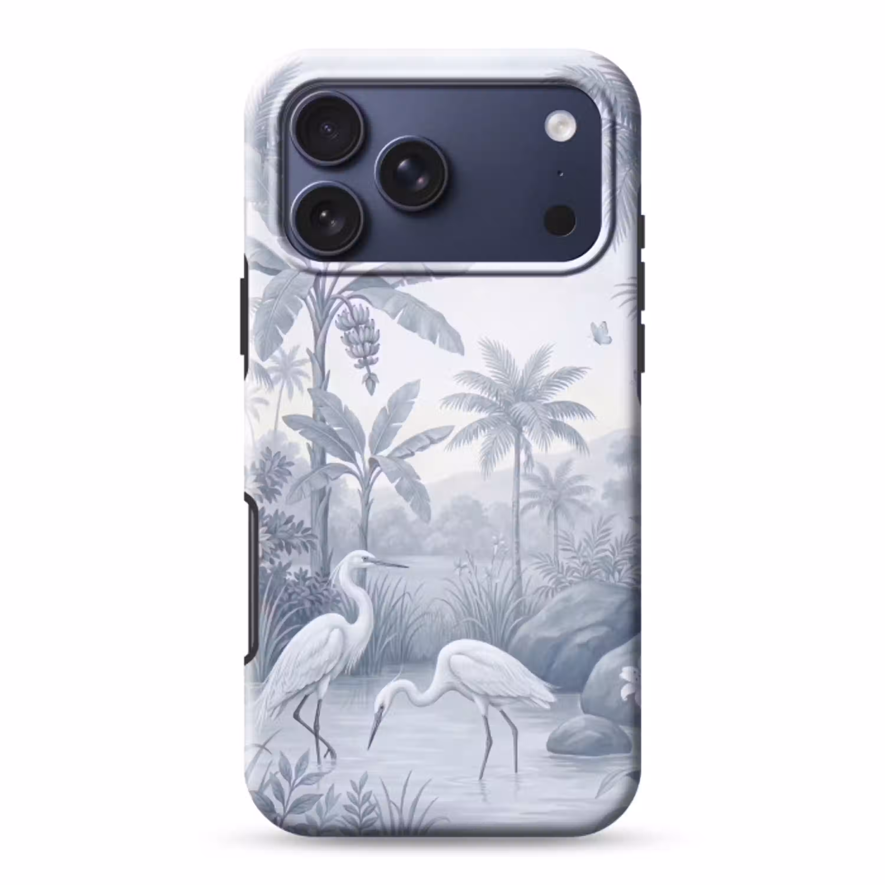 Vogel - Water - Tropisch - Natuur - Blauw Toughcase MagSafe Apple iPhone 17 Pro Max klein -3d