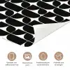 Modern - Geometrisch - Zwart deurposter klein 289 -closeup_NL