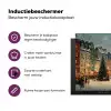 Kerstsfeer - Stadsplein - Kleurrijk Inductie beschermer vinyl 3mm middel -zzzzzzz-cc-usp