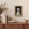 Kok - Rood - Kip Light Box met kabel (Tafellamp) klein -sfeer2