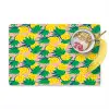 Ananas - Geel - Groen - Tropisch Placemat vinyl groot 368 -zzzproduct_Kitchenyeah-website